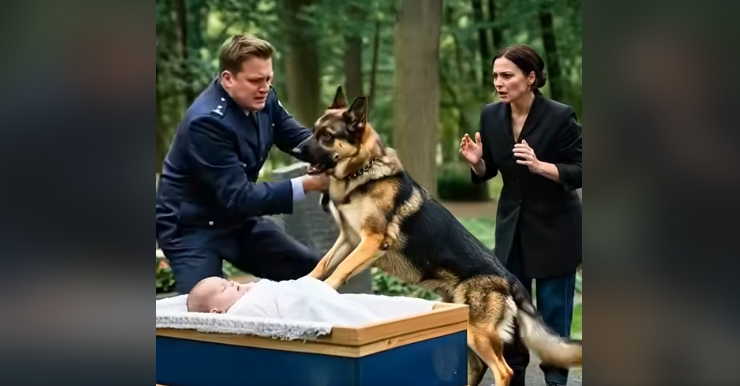 На похороні немовляти вівчарка загавкала — те, що знайшли в труні, шокувало всіх