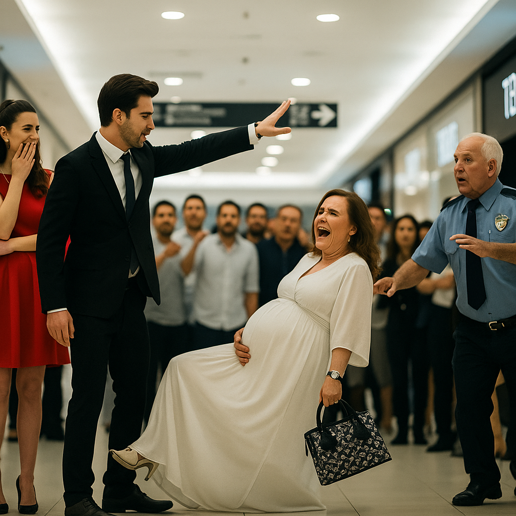 ГЕНДИРЕКТОР УДАРИЛ БЕРЕМЕННУЮ ЖЕНУ В ТЦ, ЧТОБЫ УГОДИТЬ ЛЮБОВНИЦЕ