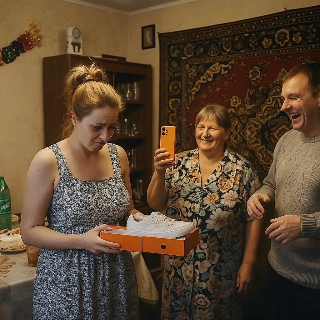 Порожня коробка на ювілей