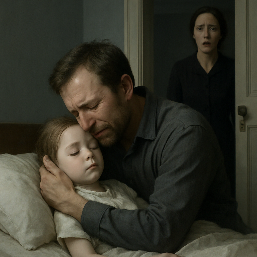 Каждую ночь мой муж уходил спать в комнату дочери. Я установила скрытую камеру — и увидела это на записи