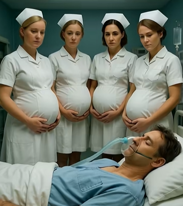 Все медсёстры, ухаживавшие за одним пациентом в долгой коме