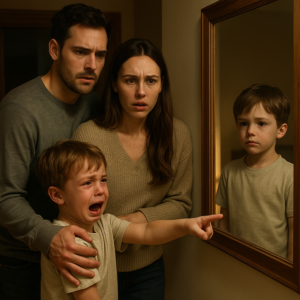 Шипіння за дитячим дзеркалом