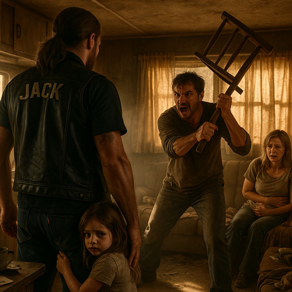 Шесть байкеров и одна босая девочка