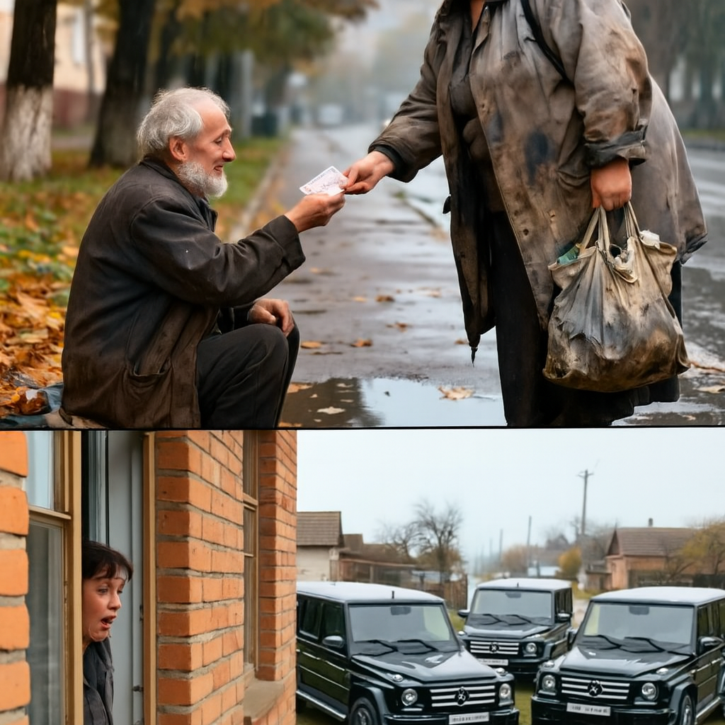 Несподіваний джип біля старої хати