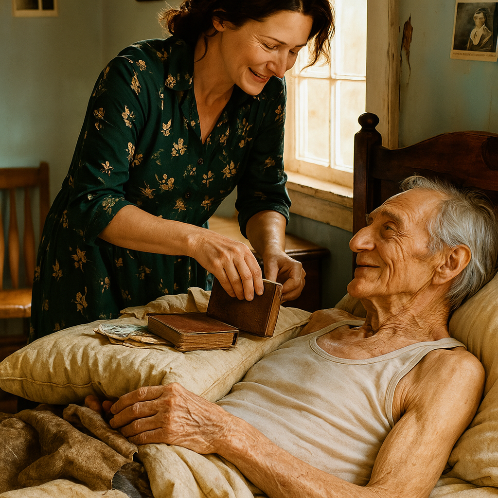 Рваная подушка и его последний подарок