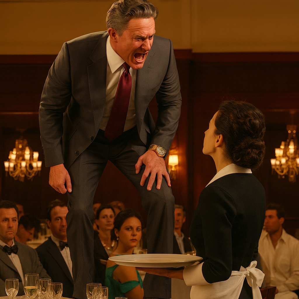 Олигарх потребовал, чтобы официантка встала на колени. Но один её ответ изменил всё