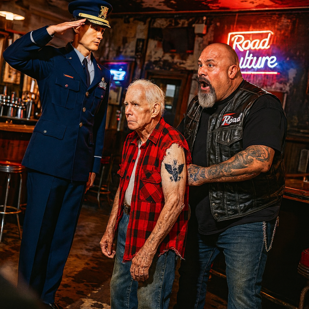 Когда в дешёвом баре сорвали рубашку со «слабого» старика