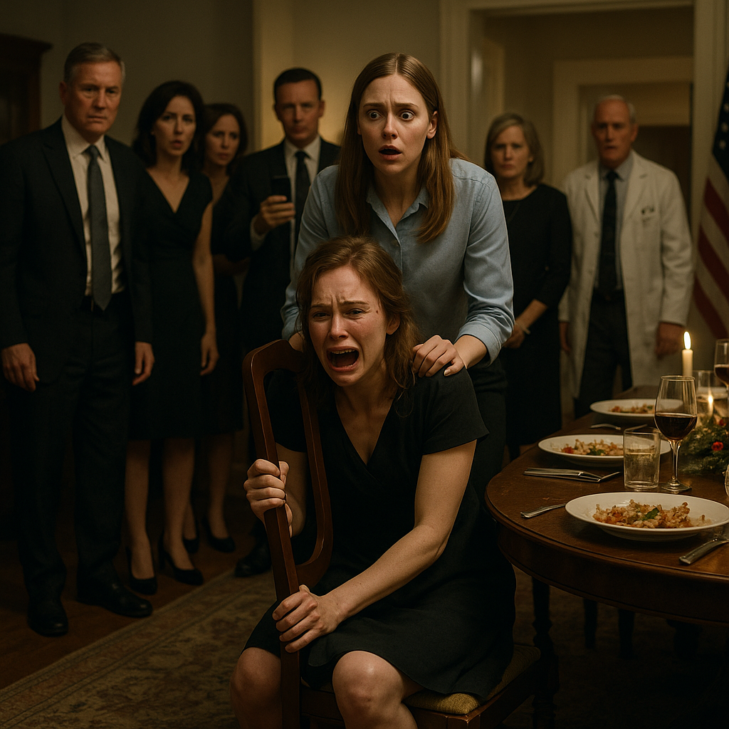 «Она толкнула меня из коляски. А врач уже снимал»