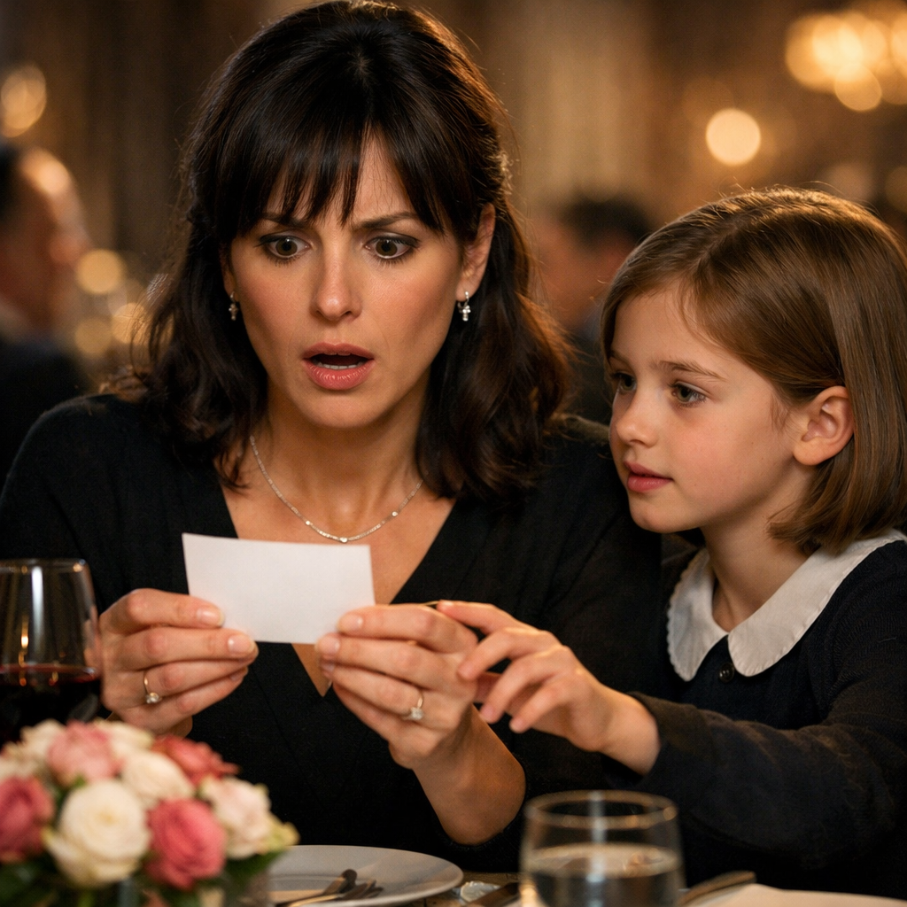 Записка дочери спасла мне ребёнка.