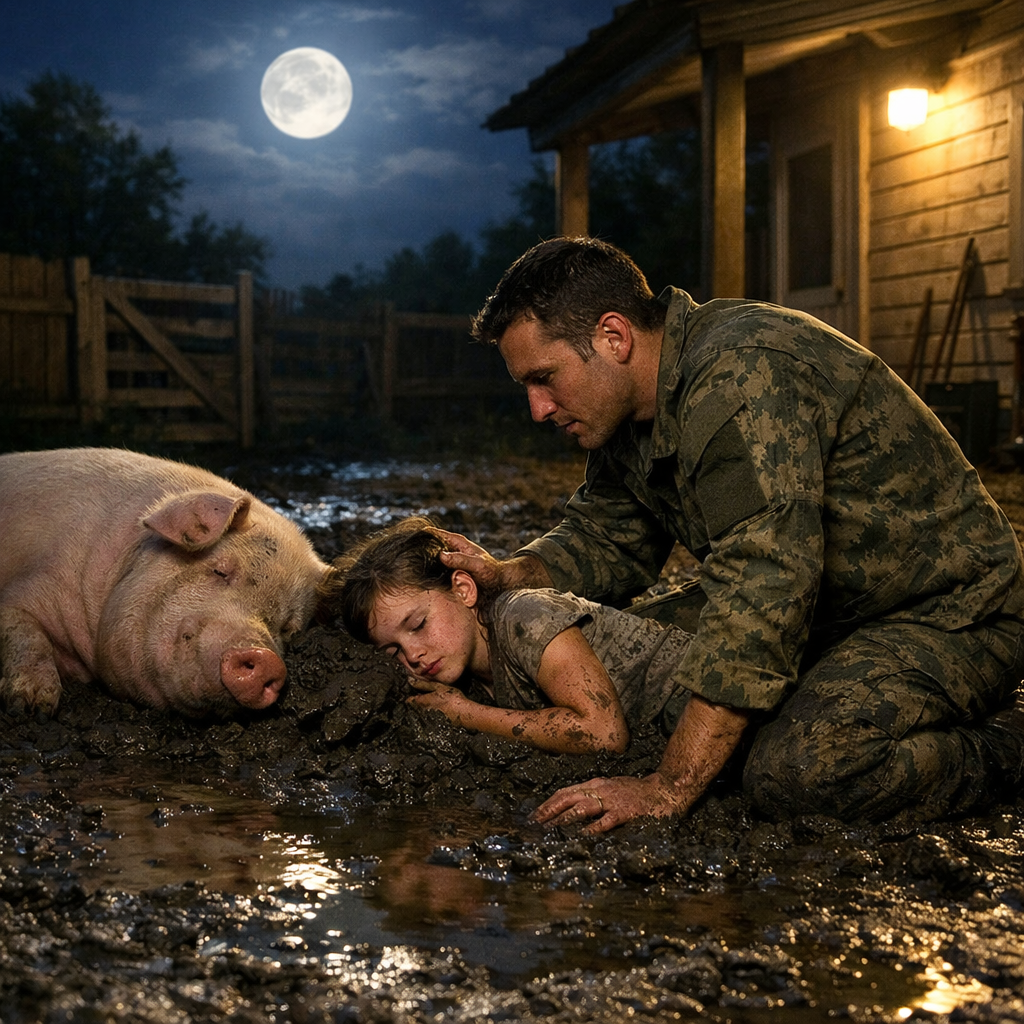Он вернулся из армии и нашёл дочь в свинарнике — и это стало его последней войной.
