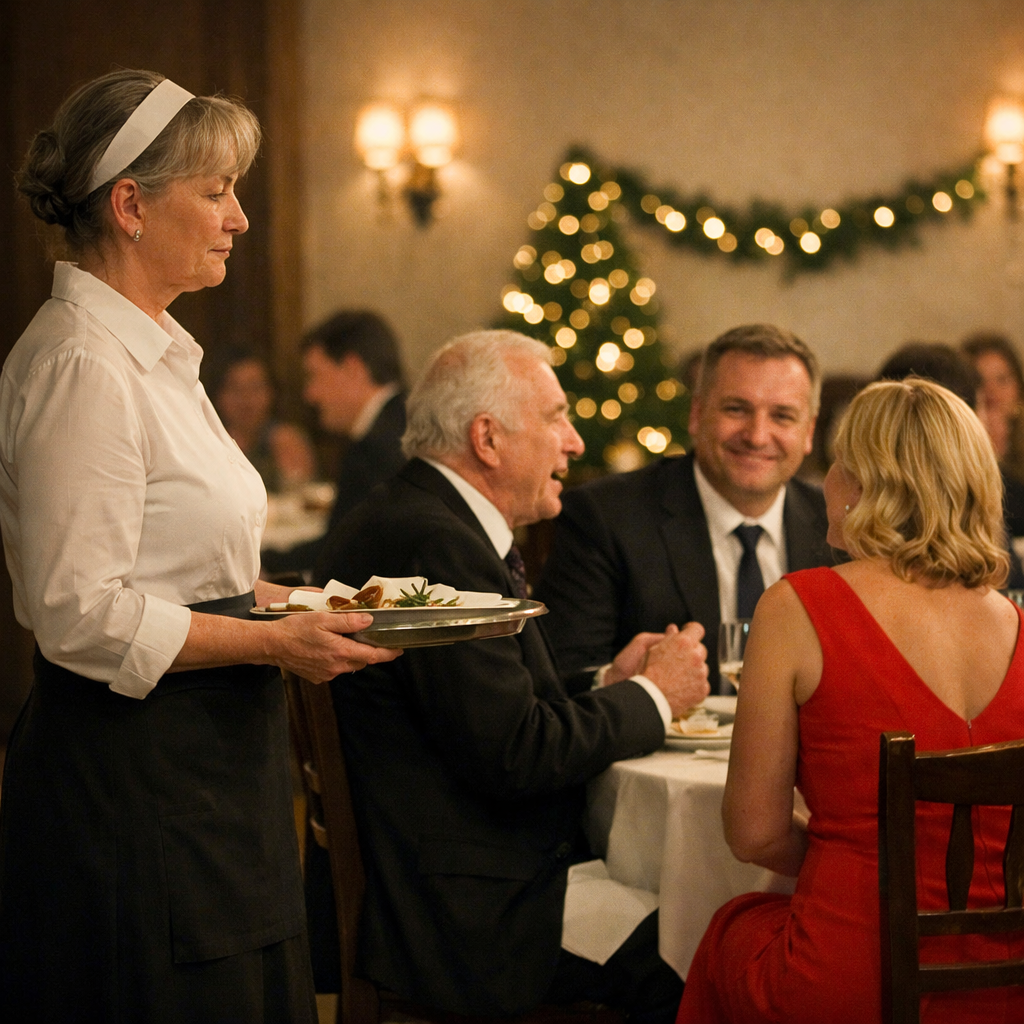 Я перевдяглася офіціанткою на пенсійний банкет чоловіка