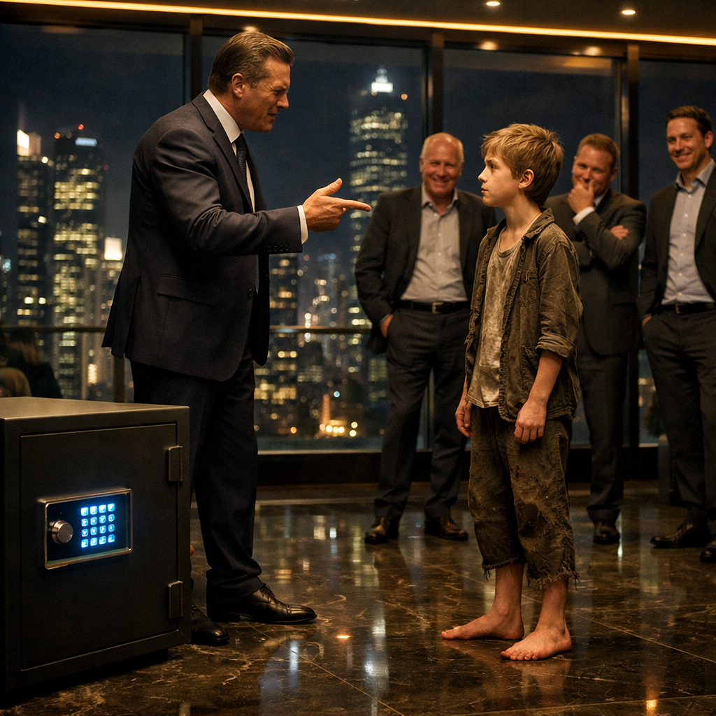 Титановый сейф и сто миллионов: одна фраза мальчика перевернула власть в кабинете