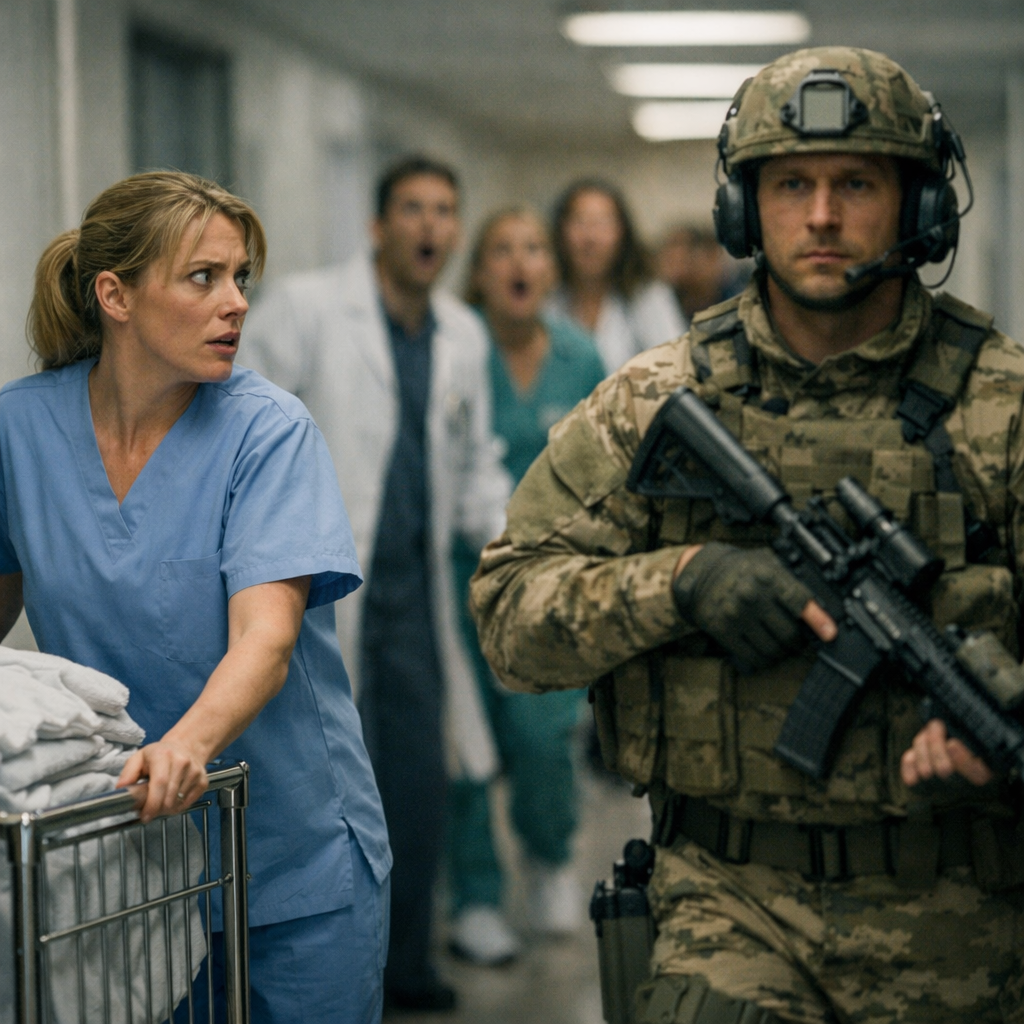 Когда за тихой медсестрой прилетает военный вертолёт