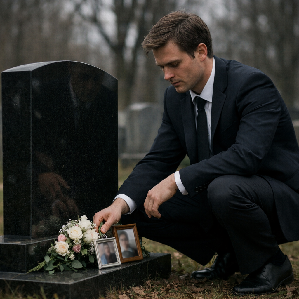 На надгробии стояли даты, которые не могли быть её.