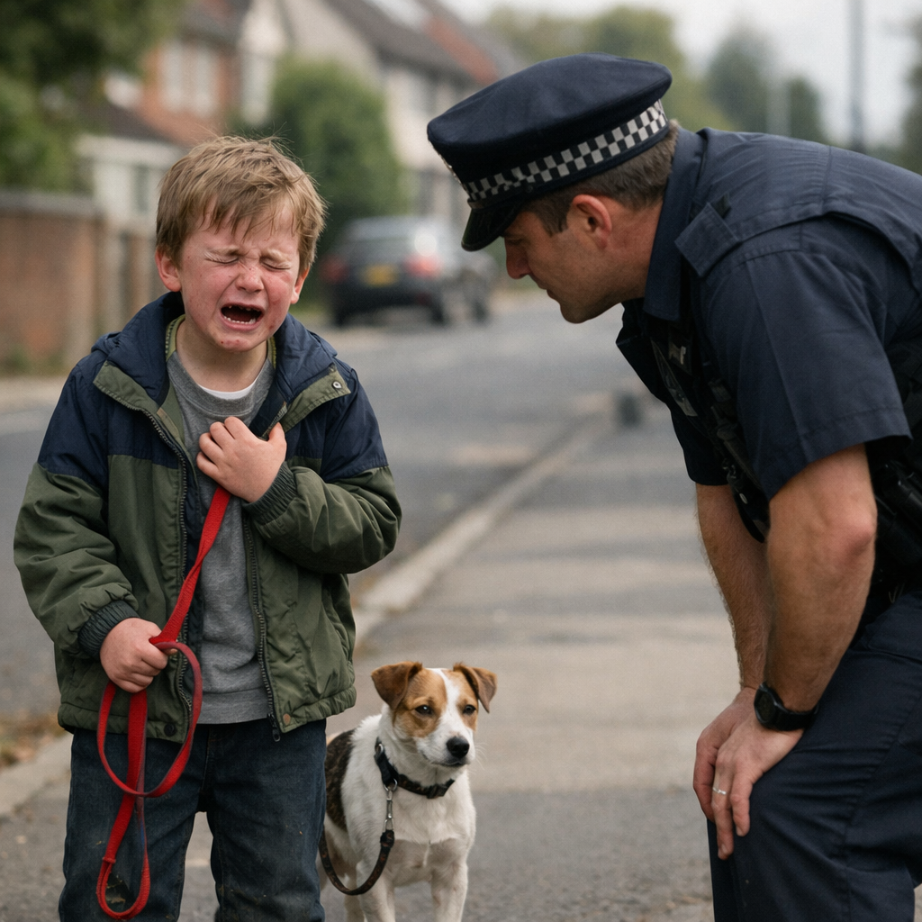 Семилетний мальчик попросил наручники, потому что видел в участке единственную крепость.
