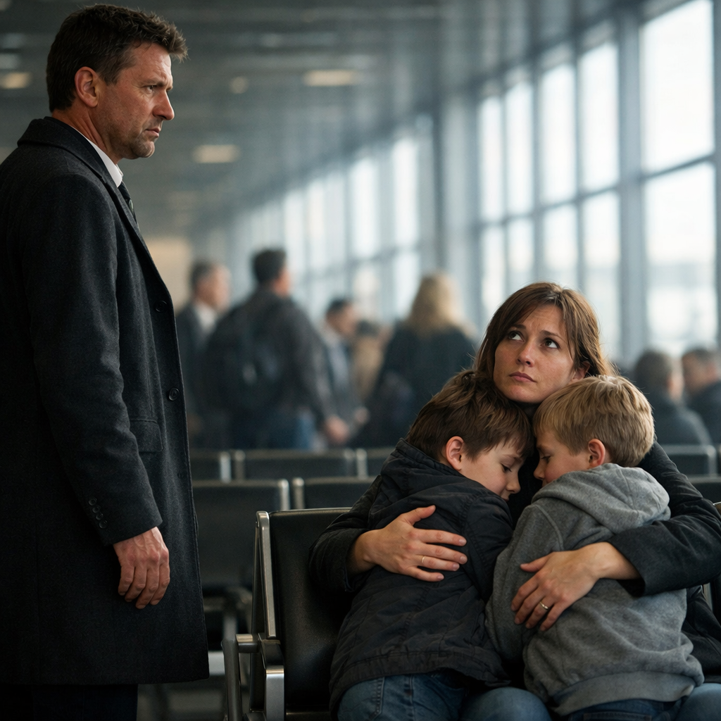 Я встретил своих детей в аэропорту и понял, кого потерял.