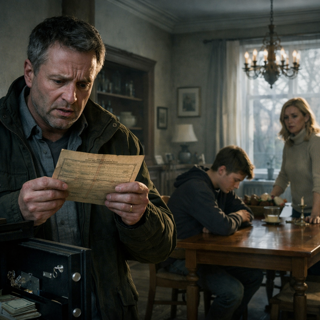 Я открыл сейф жены и понял, что в нашем доме живёт чужая правда.