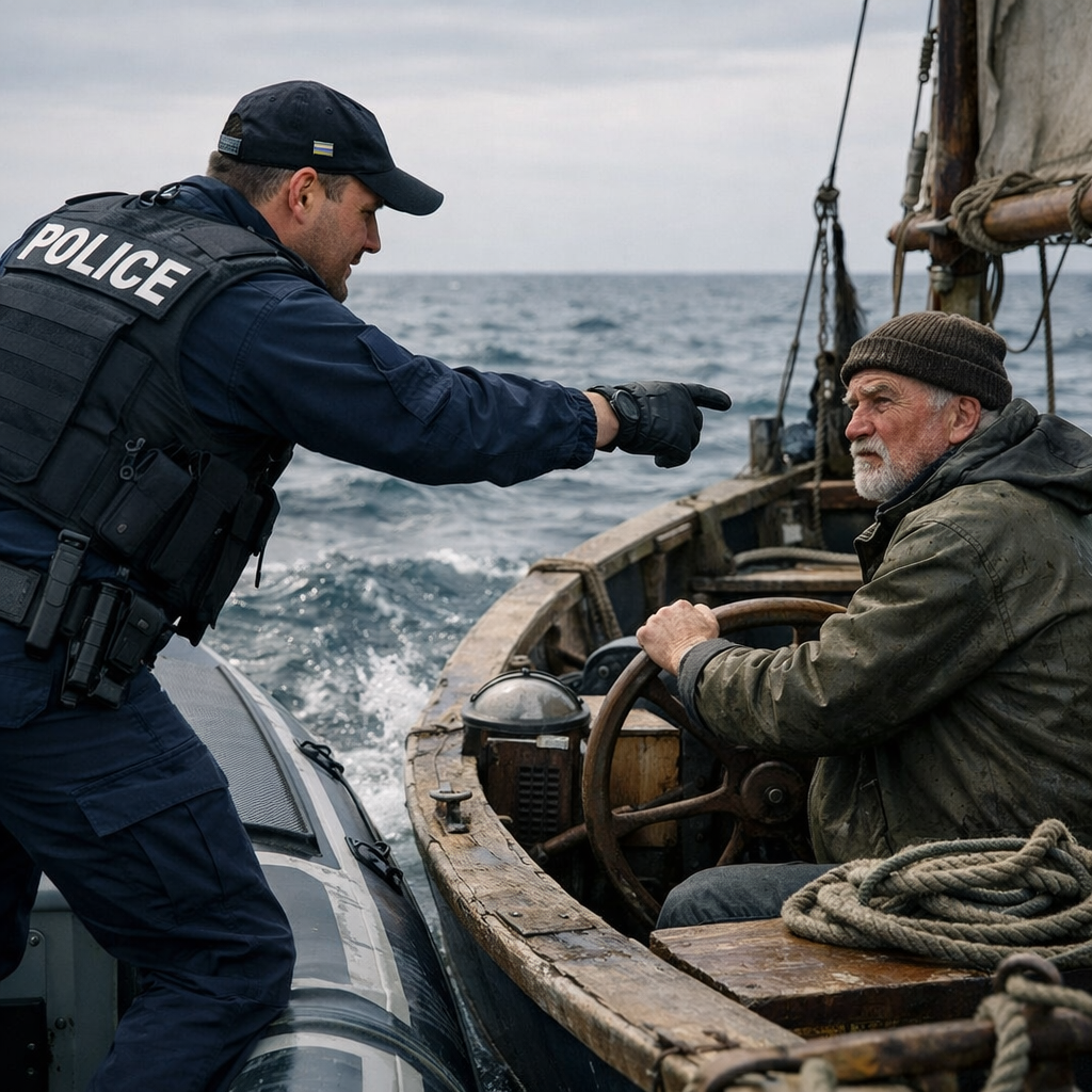 Я вышел в море в августе — и один лейтенант понял, что форма ещё не делает тебя главным.