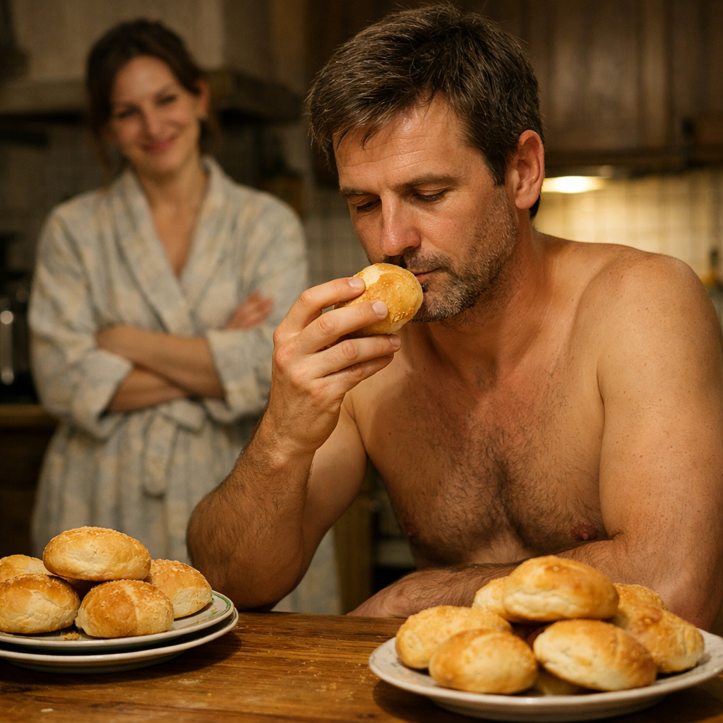 Мій пиріжок поставив крапку.