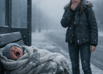 Я подняла младенца с ледяной остановки — и это перевернуло мою жизнь.