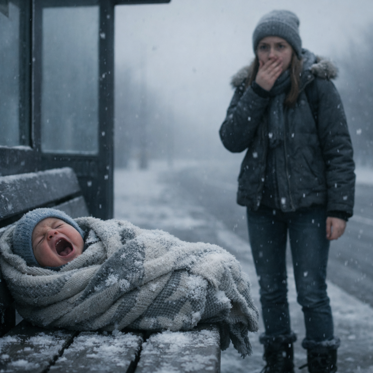 Я подняла младенца с ледяной остановки — и это перевернуло мою жизнь.