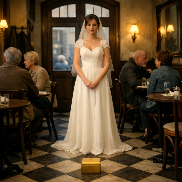 Золота коробка для нареченої.