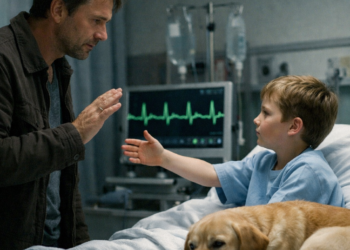 Пёс по кличке Бублик не дал им отпустить Лёву.