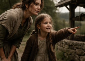 Жінка, що спустилася в криницю