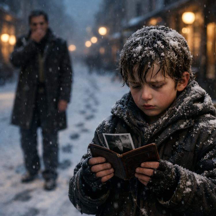 Кошелёк в февральской слякоти вернул мальчику жизнь.