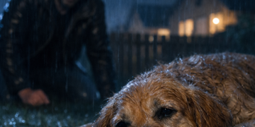 Октябрьская гроза перевернула наш посёлок.