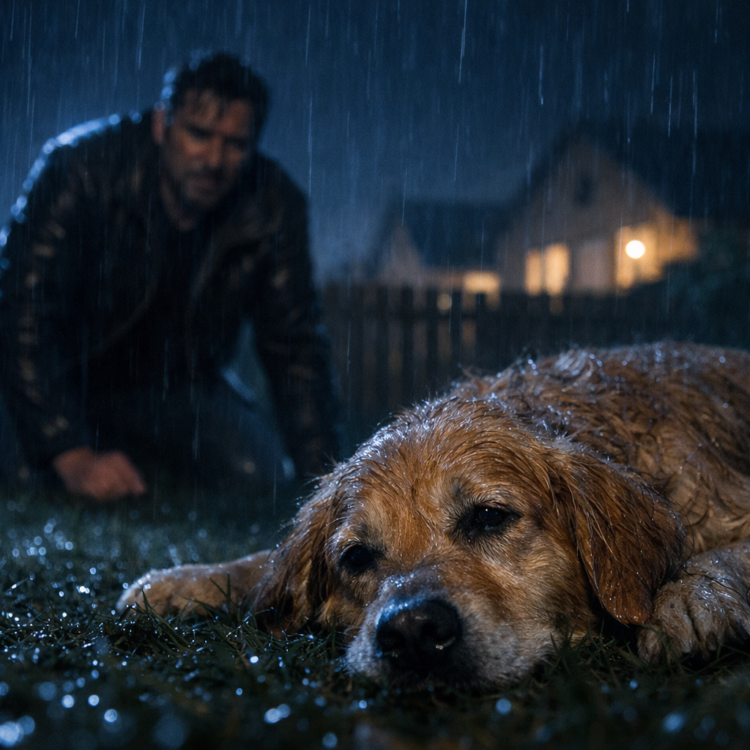 Октябрьская гроза перевернула наш посёлок.