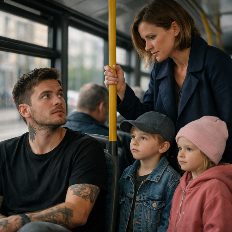 Салон замолчал, когда парень встал и показал то, чего никто не ожидал.